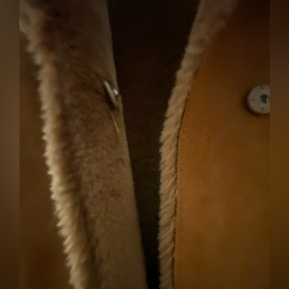 Baby Phat Y2K Faux Shearling Full Length Coat Med - Picture 8 of 12